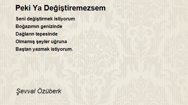 Şevval Özüberk