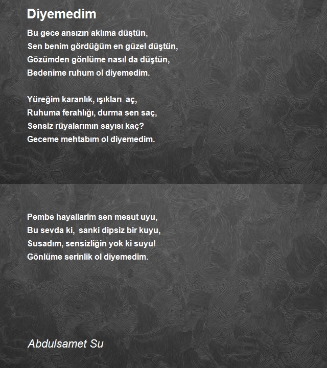 Abdulsamet Su