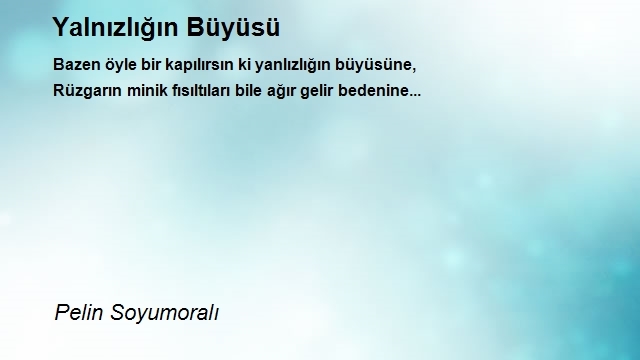 Pelin Soyumoralı