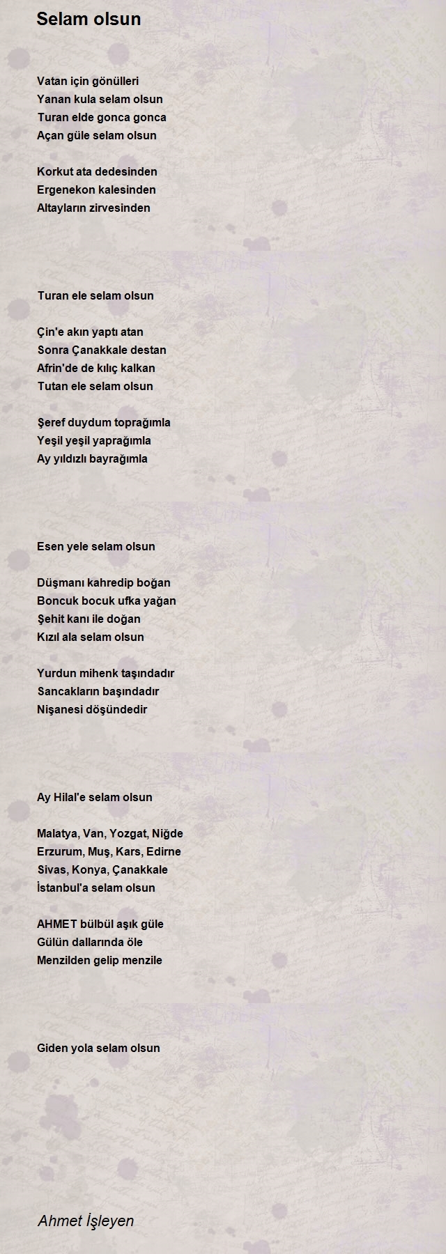 Ahmet İşleyen