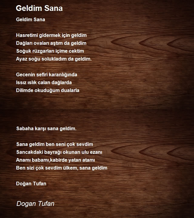 Dogan Tufan