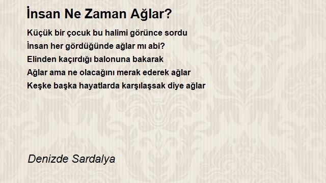 Denizde Sardalya