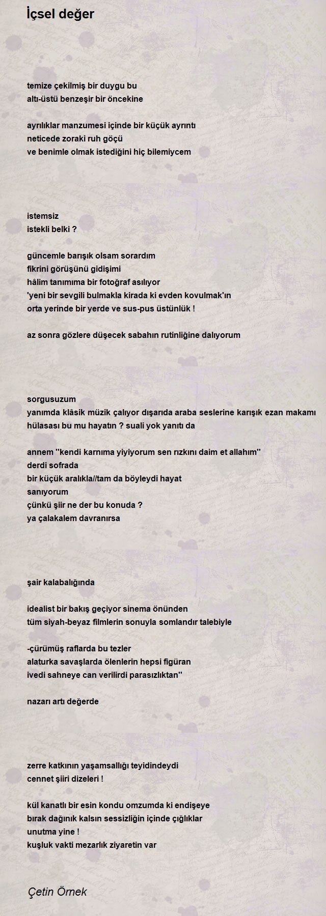 Çetin Örnek
