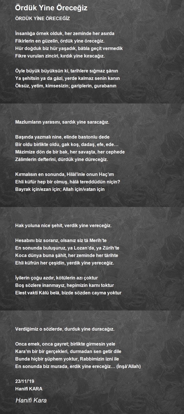 Hanifi Kara