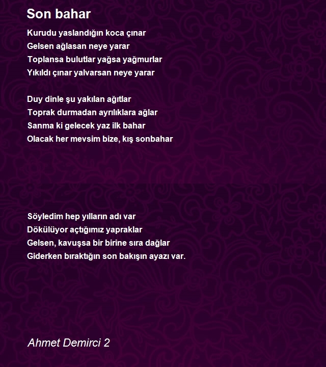 Demirci Ahmet