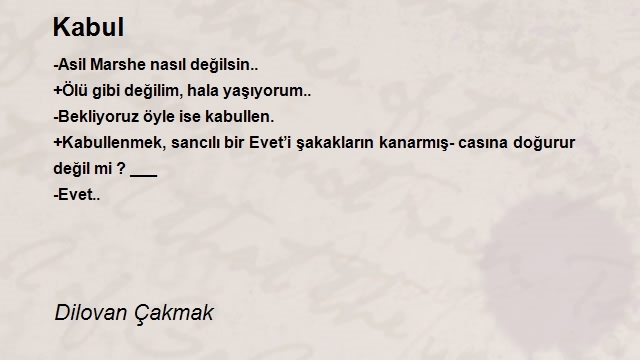 Dılovan Çakmak