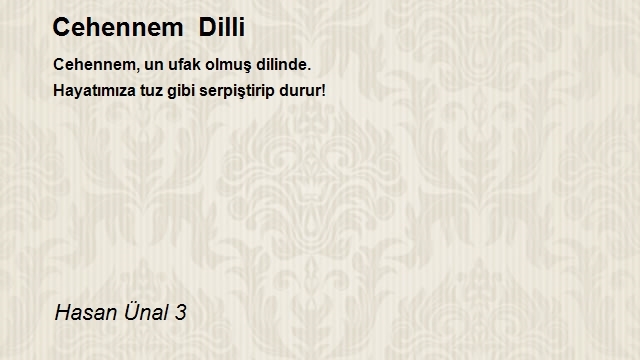 Hasan Ünal Tekağaç