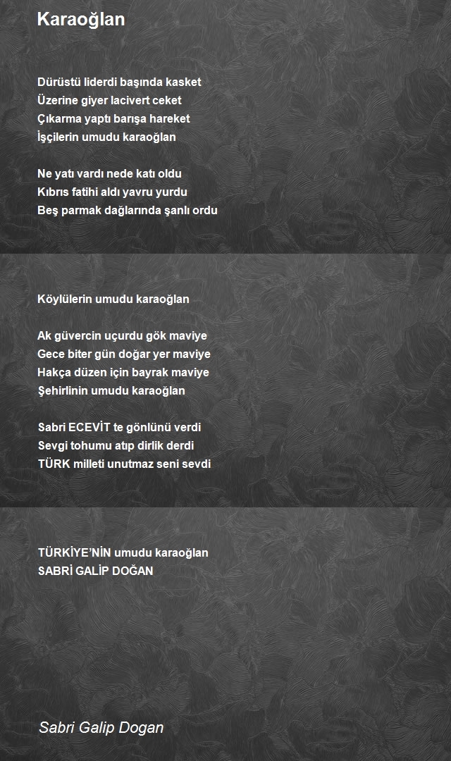 Sabri Galip Dogan