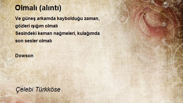 Çelebi Türkköse
