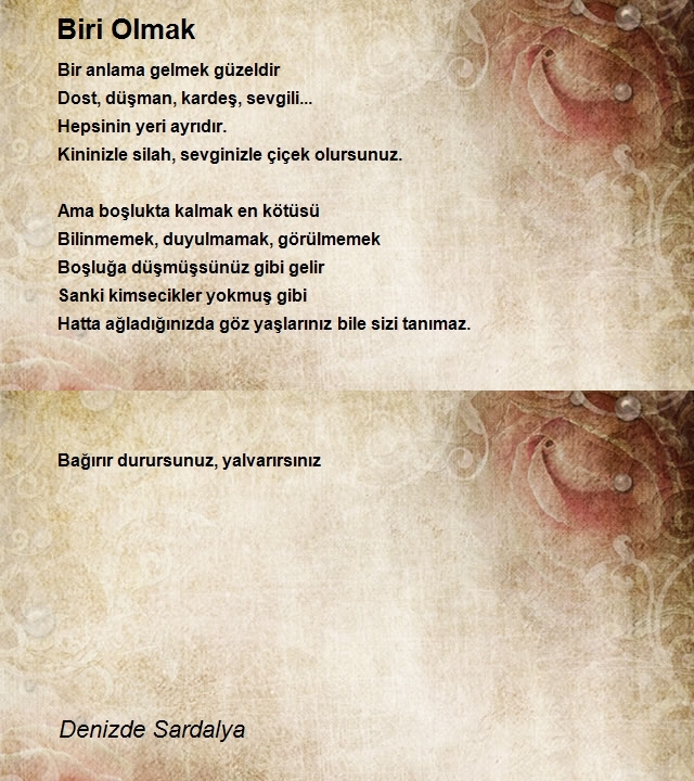 Denizde Sardalya