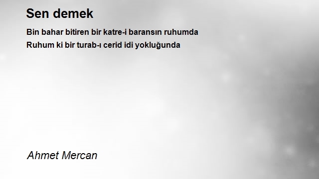 Ahmet Mercan