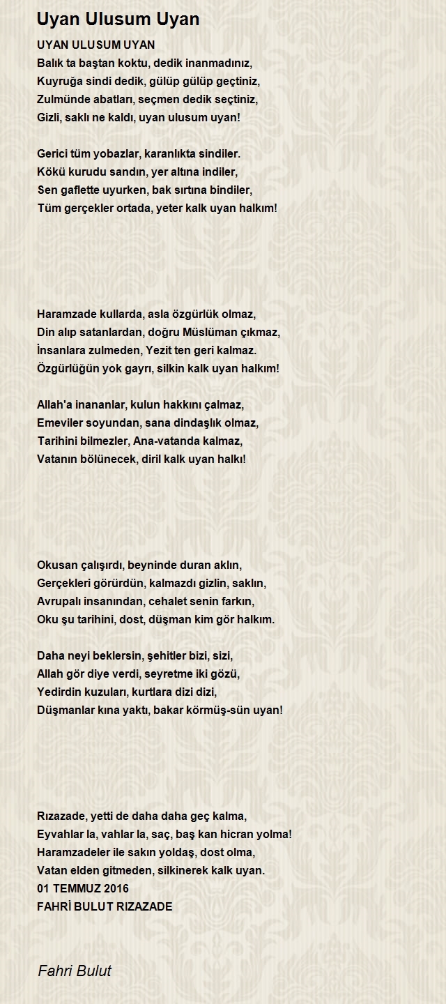 Fahri Bulut