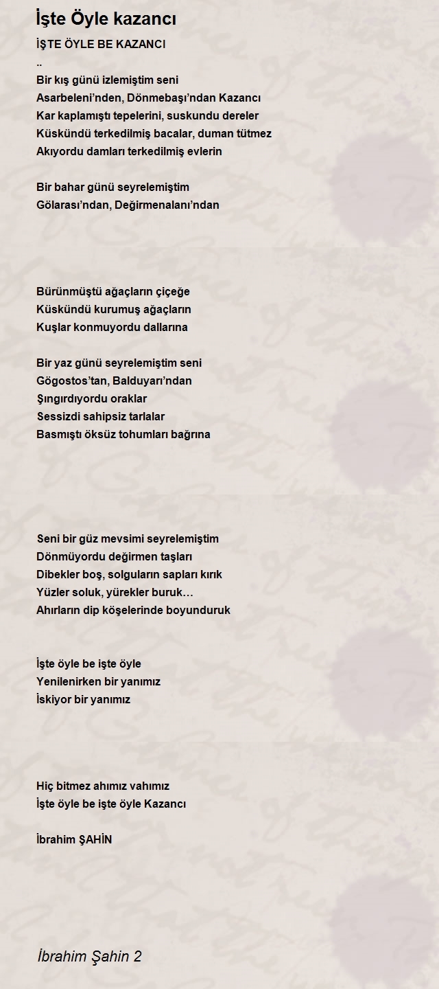 İbrahim Şahin 2