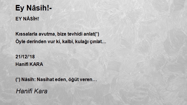 Hanifi Kara