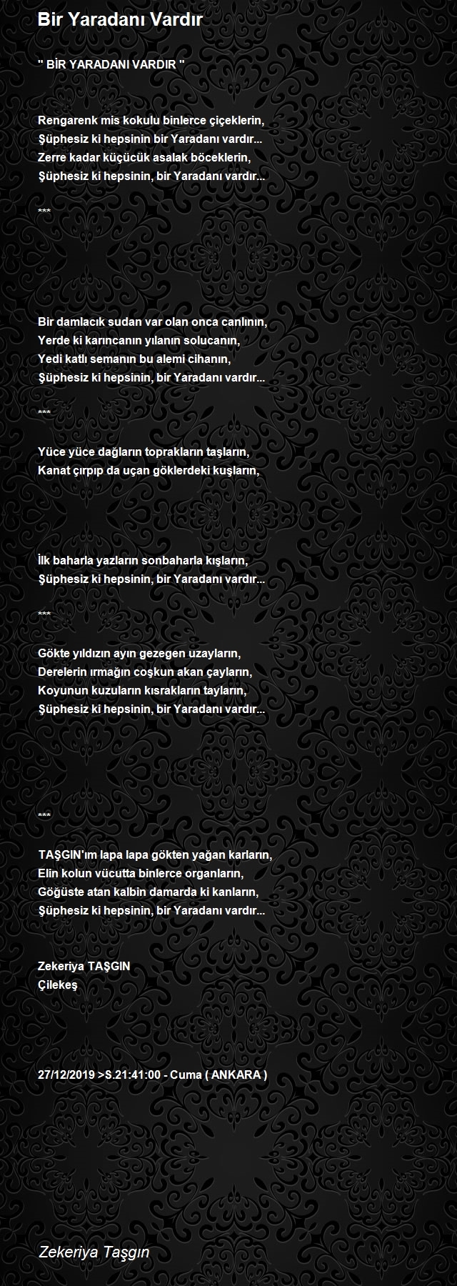 Zekeriya Taşgın