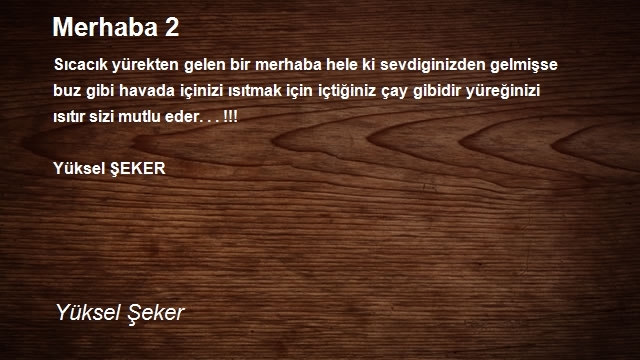 Yüksel Şeker