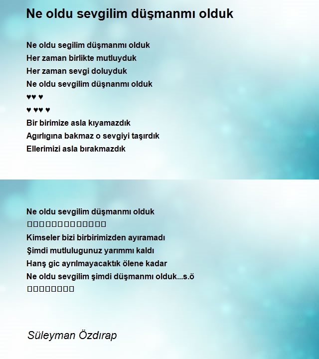 Süleyman Özdırap