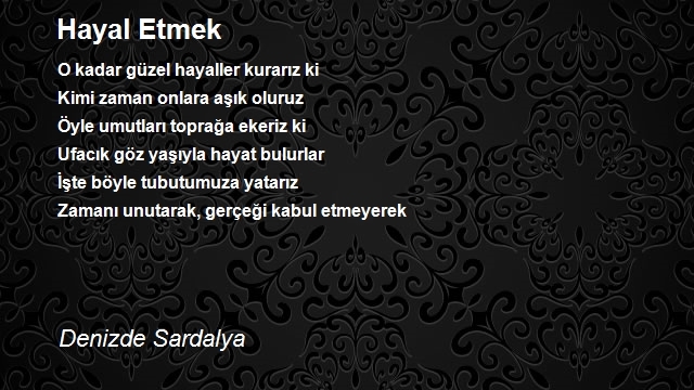 Denizde Sardalya