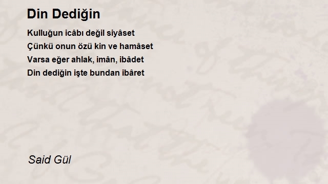 Said Gül