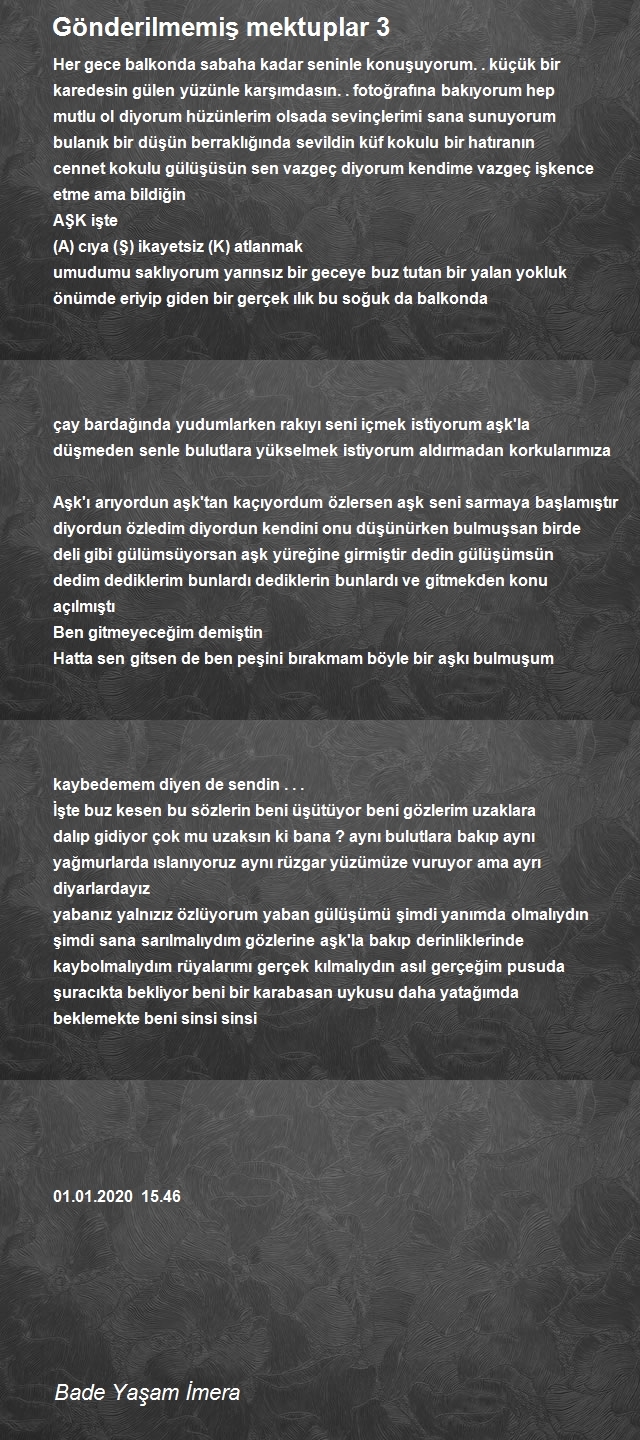 Girdap Da Bir Şair