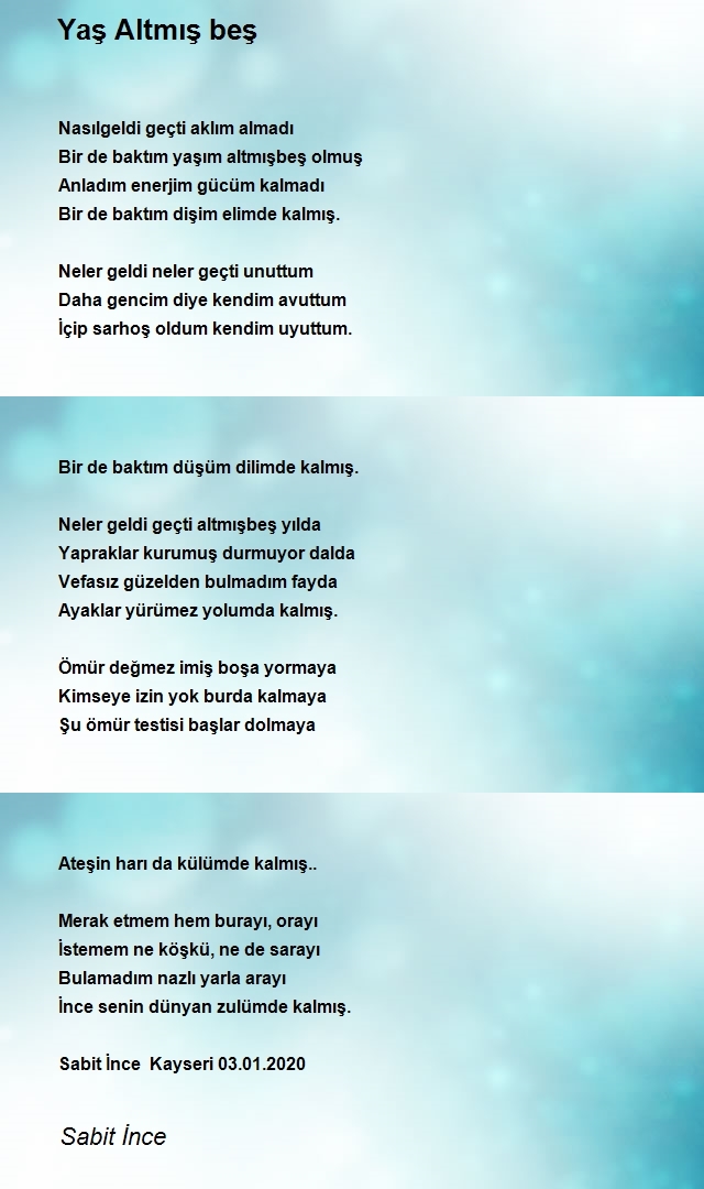 Sabit İnce