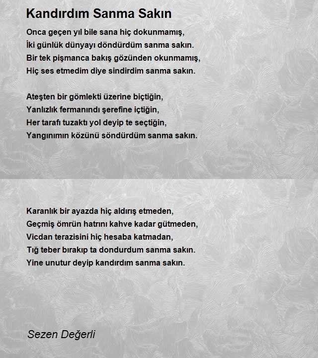 Sezen Değerli