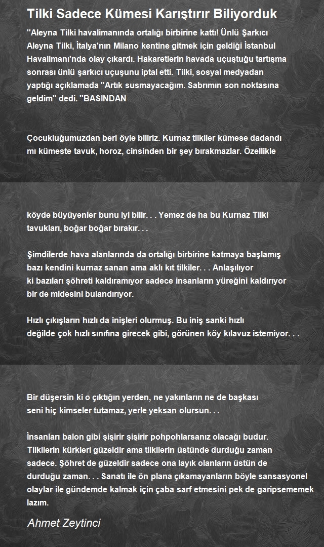 Ahmet Zeytinci