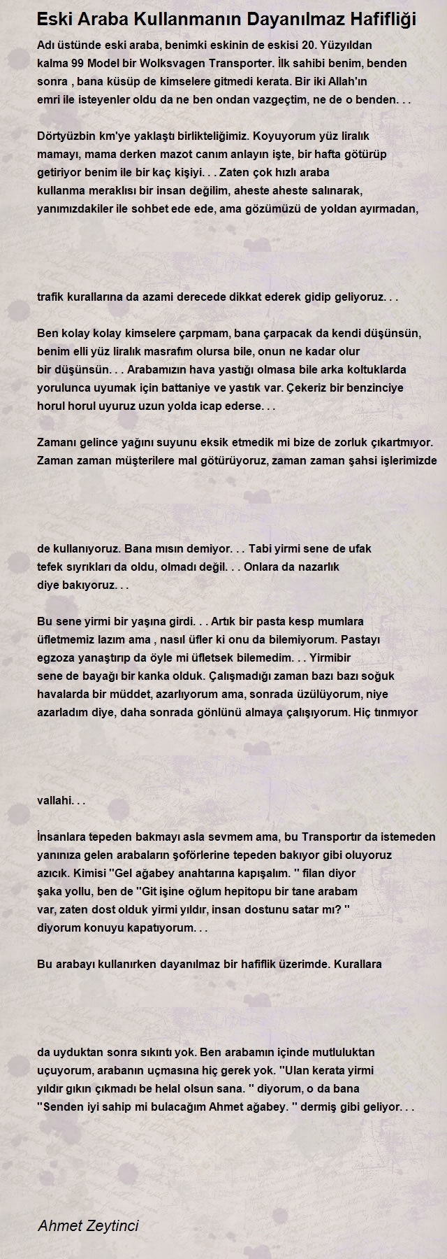 Ahmet Zeytinci