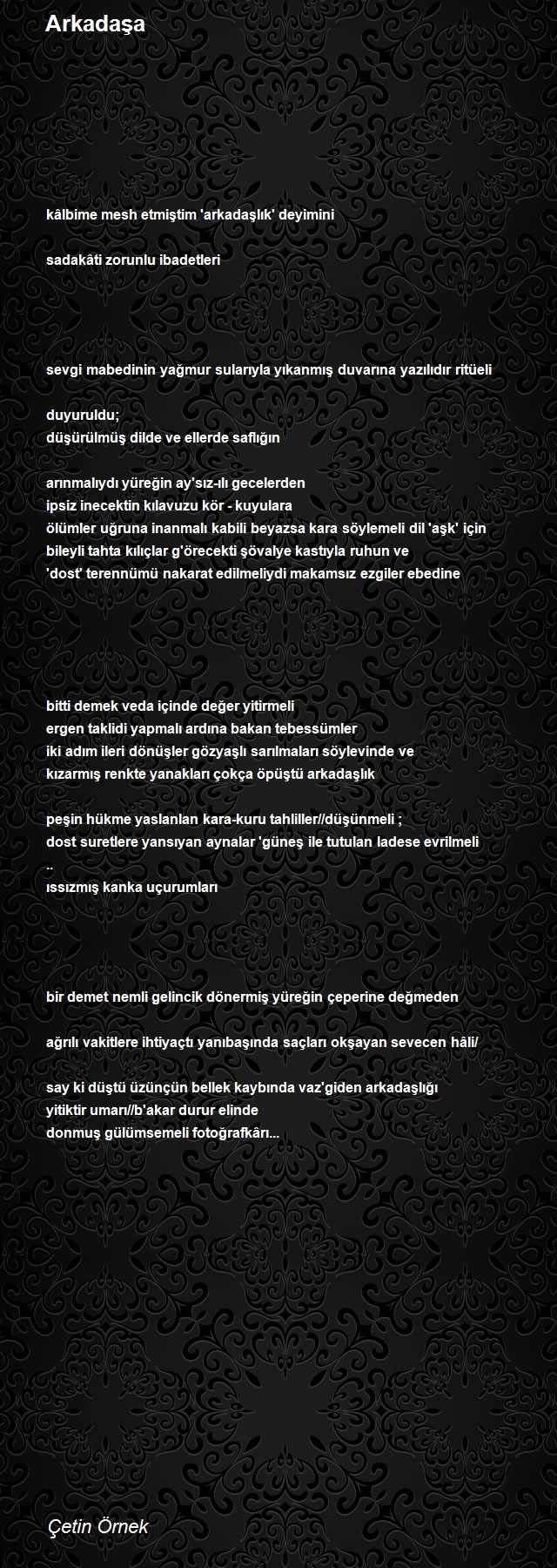 Çetin Örnek