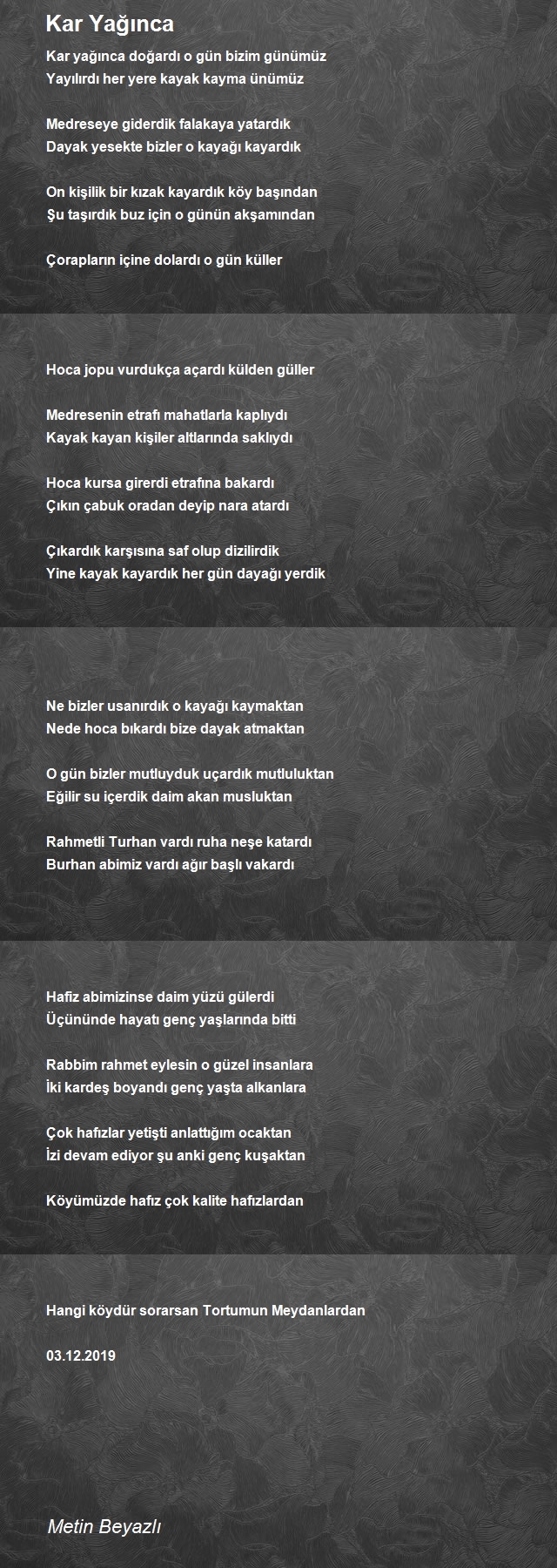 Metin Beyazlı