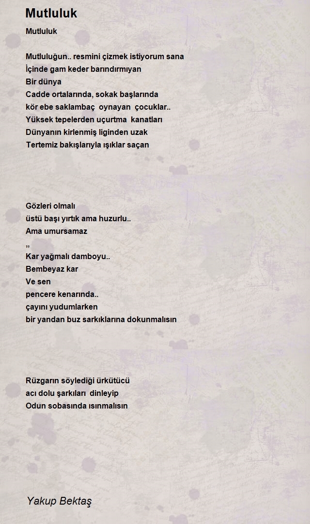 Yakup Bektaş