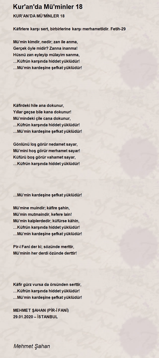 Mehmet Şahan