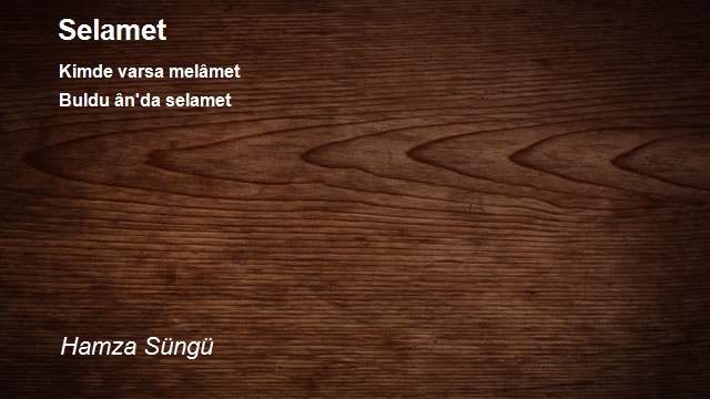 Hamza Süngü