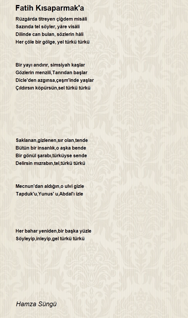 Hamza Süngü