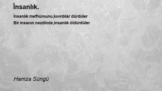 Hamza Süngü