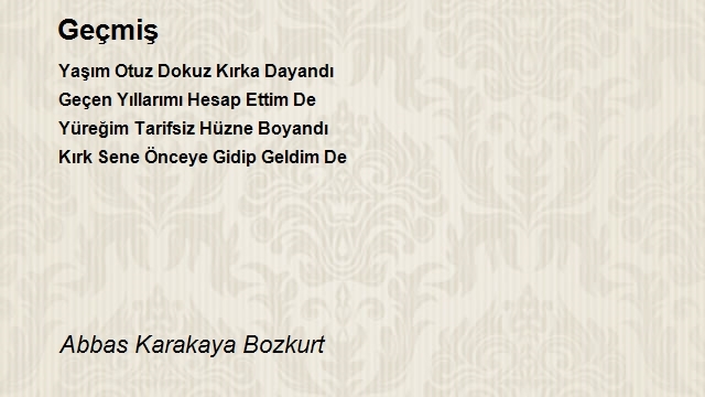Abbas Karakaya Bozkurt