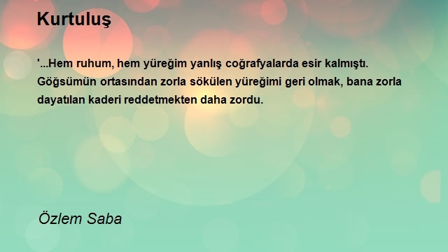 Özlem Saba