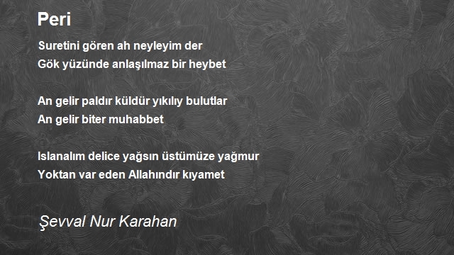 Şevval Nur Karahan