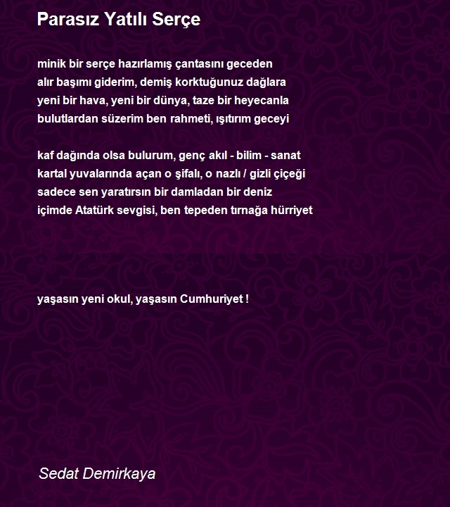 Sedat Demirkaya