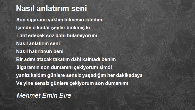 Mehmet Emin Bire