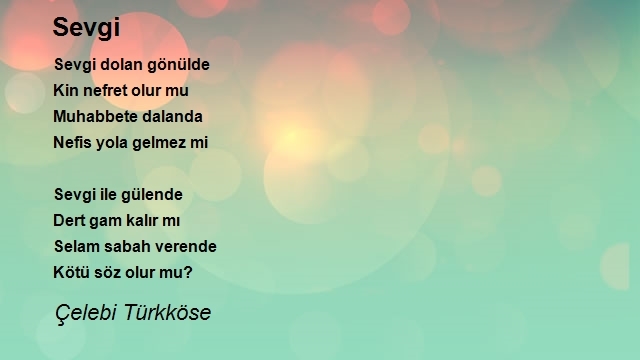Çelebi Türkköse
