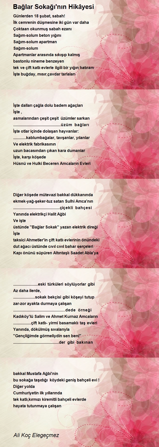 Ali Koç Elegeçmez