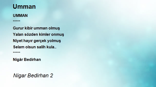 Nigar Bedirhan 2