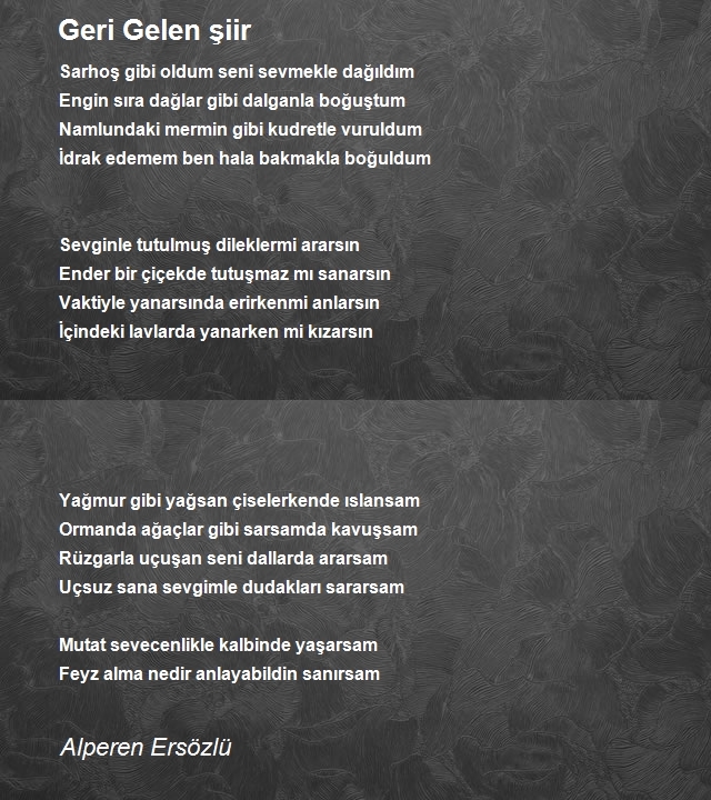 Alperen Ersözlü
