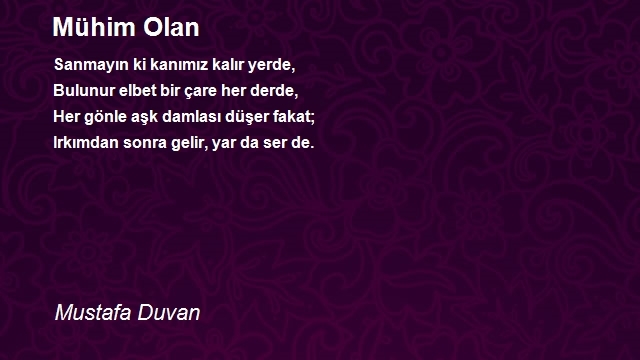 Mustafa Duvan