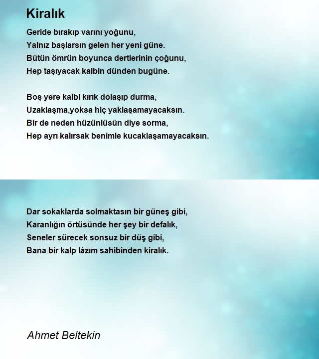Ahmet Beltekin