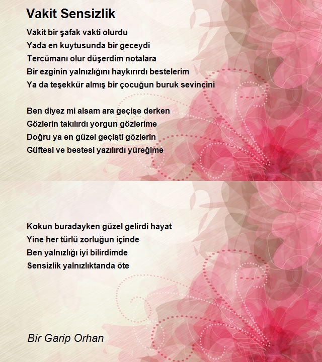 Bir Garip Orhan