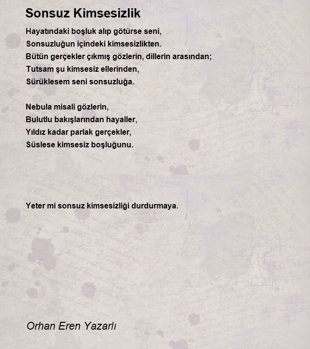 Orhan Eren Yazarlı