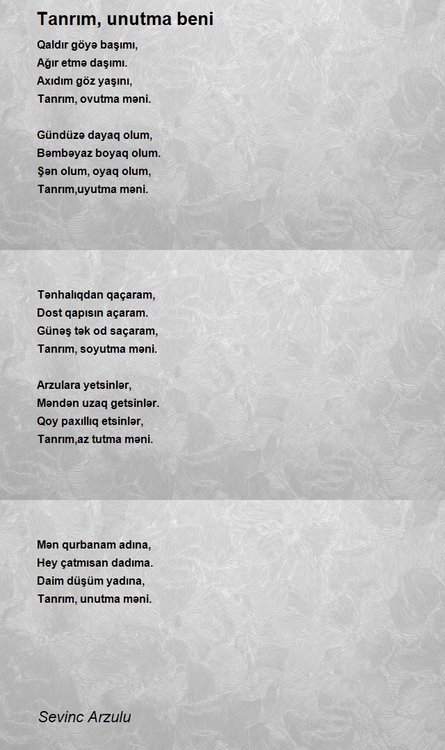 Sevinc Arzulu