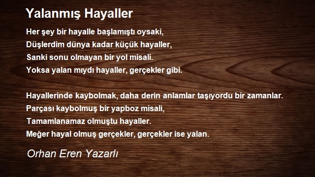 Orhan Eren Yazarlı